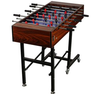 میز فوتبال دستی مدل s106 پایه تاشو  طرح چوب