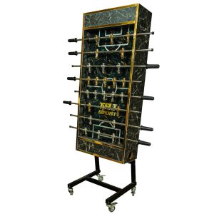 میز فوتبال دستی مدل s106 پایه تاشو کف شیشه